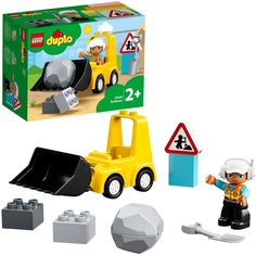 Конструктор LEGO DUPLO "Бульдозер" 10930