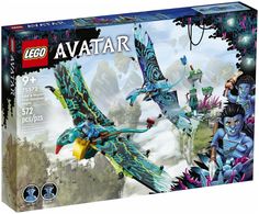 Конструктор LEGO Avatar "Джейк и Нейтири: первый полет на Банши" 75572