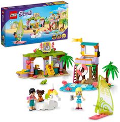 Конструктор LEGO Friends "Развлечения на пляже для серферов" 41710