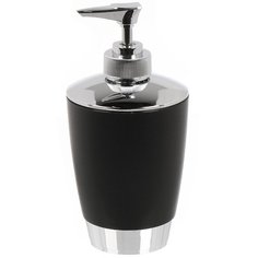 Дозатор для мыла, пластик, черный, Y4-6505