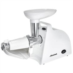 Мясорубка электрическая Аксинья, КС-2003С, 2000 Вт, реверс, 1.8 кг/мин, пластик, 3 насадки, нет