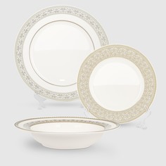 Сервиз столовый Macbeth bone porcelain golden castle 18 предметов на 6 персон