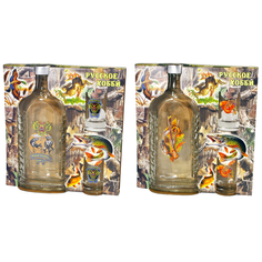 Наборы для алкогольных напитков набор для водки Русское хобби: штоф 500мл, 2 стопки 50мл стекло микс дизайна