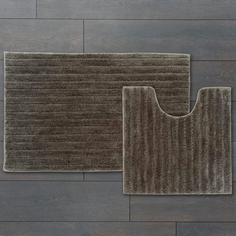 Коврики для ванной и туалета набор ковриков IDDIS Basic для ванной 55х85 см и для туалета 50х50 см
