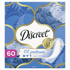 Прокладки и тампоны прокладки DISCREET 0% Perfume Multiform 60шт