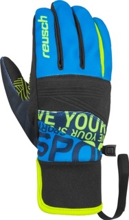 Перчатки Reusch 18-19 Ravenclaw Touch-tec Black/Brilliant Blue