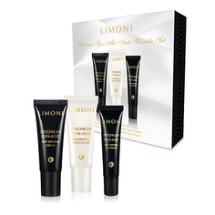Наборы для ухода за лицом LIMONI Набор для лица Premium Syn-Ake mini Set (Cream+Light Cream+Eye Cream)