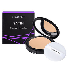 Пудры LIMONI Пудра компактная для лица Satin