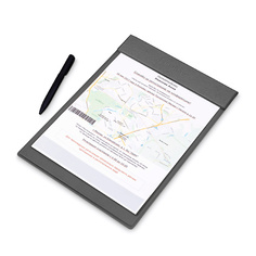 Планшет канцелярский FLEXPOCKET Папка-планшет из экокожи для документов с зажимом магнитом