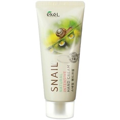 EKEL Крем для рук интенсивный с Муцином улитки Natural Intensive Hand Cream Snail 100