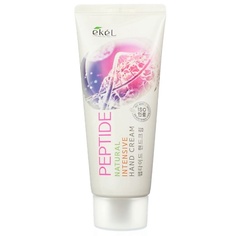 EKEL Крем для рук антивозрастной с Пептидами Natural Intensive Hand Cream Peptide 100