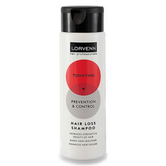 Шампунь для волос LORVENN HAIR PROFESSIONALS Шампунь TONIFYING+PREVENTION&CONTROL против выпадения волос тонизирующий 200.0