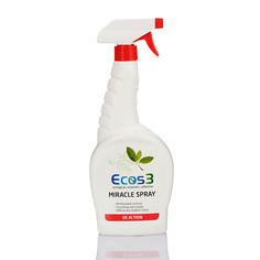 Спрей для уборки ECOS3 Универсальный моющий спрей с маркировкой "MIRACLE" 750