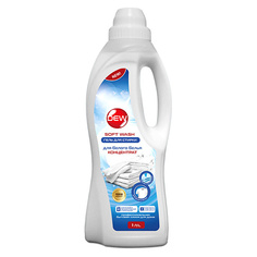 DEW Гель для стирки белого гипоаллергенный концентрат Soft wash 1000
