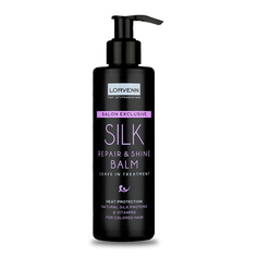 Бальзам для волос LORVENN HAIR PROFESSIONALS Бальзам с протеинами шелка SILK REPAIR & SHINE BALM LEAVE IN TREATMENT 200.0