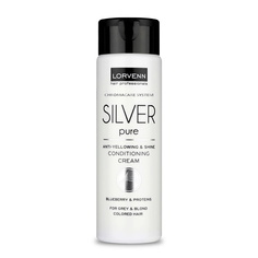 Кондиционер для волос LORVENN HAIR PROFESSIONALS Нейтрализующий крем-кондиционер SILVER PURE ANTI-YELLOWING 300.0