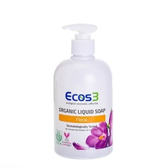 Мыло жидкое ECOS3 Органическое жидкое мыло «Цветочное» 500
