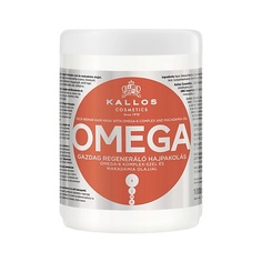 Маска для волос KALLOS COSMETICS Маска для интенсивного восстановления волос с маслом макадамии Omega 1000.0