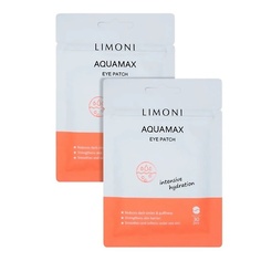 Набор патчей для глаз LIMONI Набор патчей век увлажняющие Aqumax Eye Patch 30pcs (2шт) 2