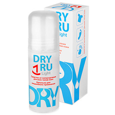 Дезодорант-ролик DRY RU Средство от потоотделения для всех типов кожи Light 50.0