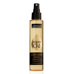 Масло для волос LORVENN HAIR PROFESSIONALS Ультра-легкое масло-спрей ARGAN OIL ULTRA LIGHT 125