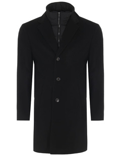 Пальто Slim Fit шерстяное Boss