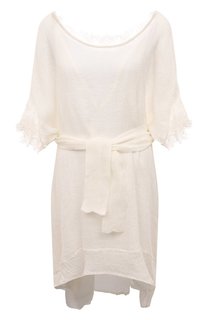 Платье изо льна и вискозы Maurizio