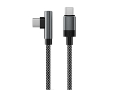 Аксессуар AccesStyle Type-C - Type-C 1m Black-Grey CC30-F100MA