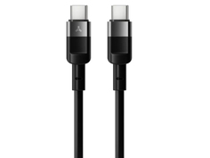Аксессуар AccesStyle Type-C - Type-C 2m Black CC50-T200