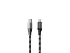 Аксессуар AccesStyle Type-C - Lightning 1m Black-Grey CL30-F100M