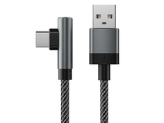 Аксессуар AccesStyle USB - Type-C 1m Black-Grey AC30-F100MA