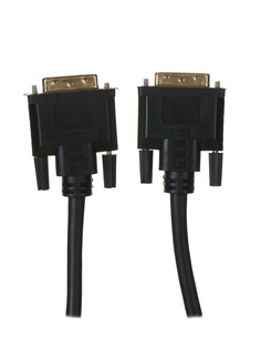 Аксессуар Flexis DVI-D - DVI-D 1.8m Black FL-DVI-D-DVI-D-1.8M-BK