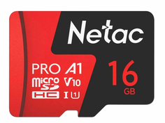 Карта памяти 16Gb - Netac microSDHC P500 PRO NT02P500PRO-016G-S