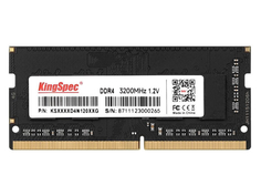 Модуль памяти KingSpec SO-DIMM DDR4 3200Mhz PC25600 CL17 - 8Gb KS3200D4N12008G