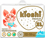 Подгузники-трусики Kioshi PREMIUM УЛЬТРАТОНКИЕ XL 12-18 кг 36 шт