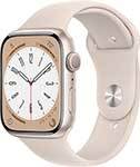 Смарт-часы Apple Watch Series 8 GPS 45mm Starlight Aluminium Case Starlight Sport Band MNUQ3LL/A
