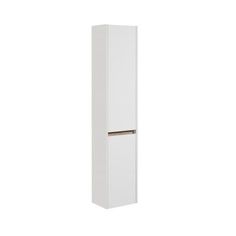 Шкаф-колонна Акватон Нортон 1A249403NT01R 65см, белый глянец/дуб эндгрейн, правый