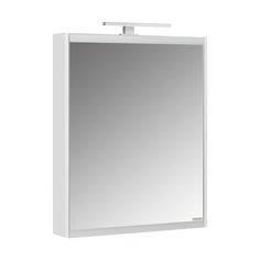 Шкаф-зеркало Акватон Нортон 1A249102NT010 65см, белый глянец