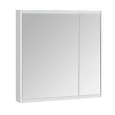 Шкаф-зеркало Акватон Нортон 1A249202NT010 80см, белый глянец