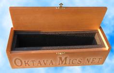 OKTAVA Микрофон конденсаторный MK-319 в деревянном футляре Октава