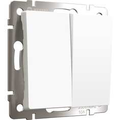 Двухклавишный проходной выключатель WERKEL