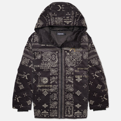 Мужской пуховик Evisu All Over Paisley Print Velvet