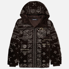 Мужской пуховик Evisu All Over Paisley Print Velvet