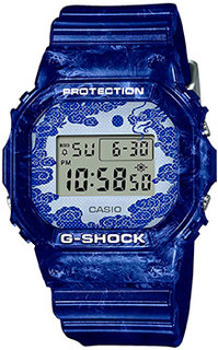 Японские наручные мужские часы Casio DW-5600BWP-2. Коллекция G-Shock