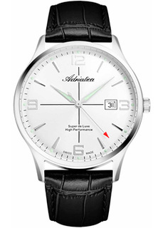 Швейцарские наручные мужские часы Adriatica 8331.5253Q. Коллекция Vintage