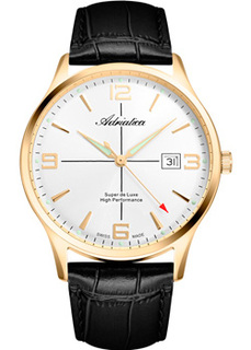 Швейцарские наручные мужские часы Adriatica 8331.1253Q. Коллекция Vintage