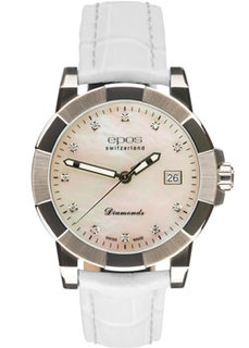 Швейцарские наручные женские часы Epos 8001.700.20.80.70. Коллекция Ladies