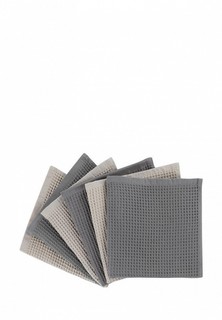 Набор полотенец кухонных Унисон 40х60 (4 шт.) beige/graphite