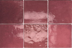 Плитка настенная Equipe Ceramicas Artisan Burgundy 13,2x13,2 24457