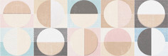 Декор Cifre Cromatica Decor Circles Cold 25x75